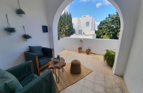 Sidi Dhrif Apartment | Charmant apt Face au Parc et au Coeur de la Marsa