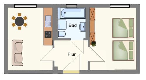 Plauen Apartment | Charmante EG-Ferienwohnung für max 6 Personen, nähe Vogtland-Klinikum, Innenstadt, Bahnhof & Sehenswürdigkeiten