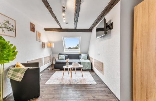 Tiefenbronn Apartment | Charmante Hotelwohnung nahe Pforzheim, ruhige Lage