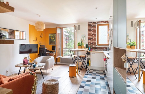 Quartier de la Roquette Apartment | Charming 1BD Retreat—Charonne