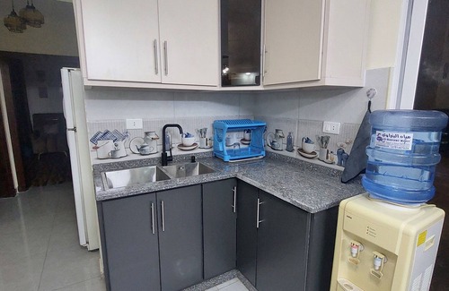 Az-Zarqa Apartment | Charming 2-bedroom apartment in delightful Zarqa with AC, WiFi near to services