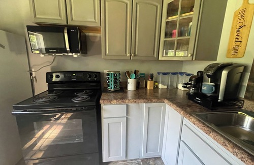 Mount Sterling Cabin | Charming 2-bedroom cabin on Gasconade river with AC, WiFi, and river access.