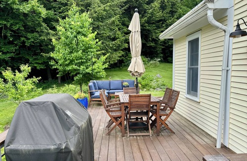 Morrisville House | Charming 2-bedroom house 15 minutes to Stowe/biking/skiing/hiking