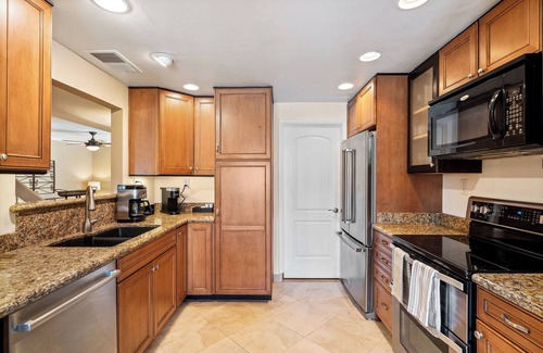 Casitas Chaparral House | Charming 3-bedroom, 2.5-bathroom townhome with a community pool, spa, and patio!