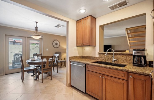 Casitas Chaparral House | Charming 3-bedroom, 2.5-bathroom townhome with a community pool, spa, and patio!