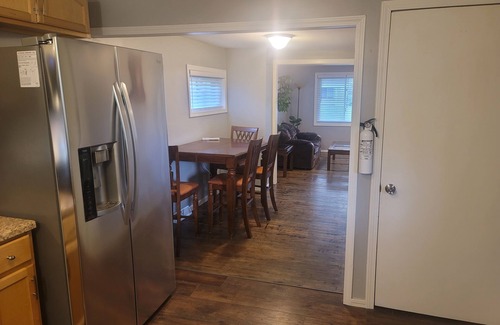 Xenia House | Charming 3-bedroom home, w/Basement Covered back porch AC, WiFi