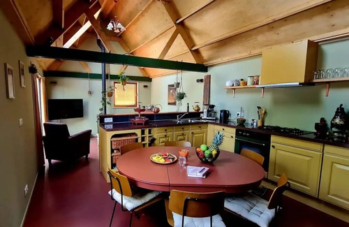 Holwerd House | Charming 3 bedroom house with fireplace, jacuzzi and sauna "Wellness op'e Klaai"