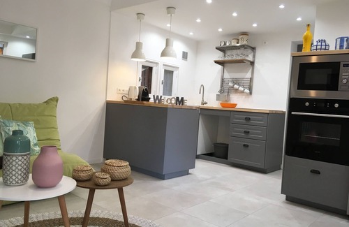 Boulouris-sur-Mer House | Charming 3 room apartment with garden, calm, sea on foot