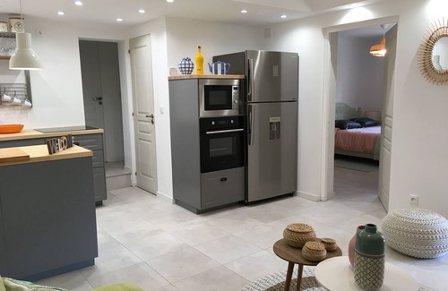 Boulouris-sur-Mer House | Charming 3 room apartment with garden, calm, sea on foot