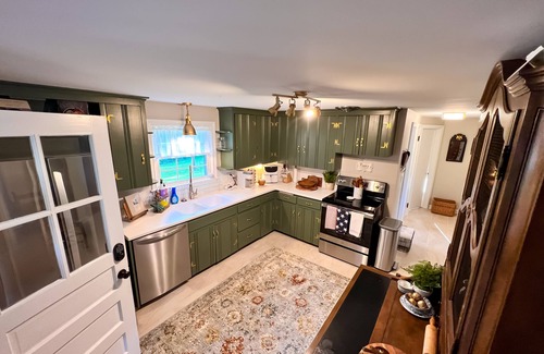 Terryville House | Charming 3BR Hilltop House, Newly Remodeled with Arcade