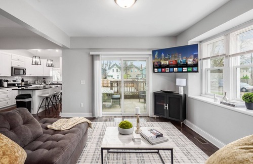 West Columbus House | Charming 4-bedroom home with a pool table, spacious living, & modern kitchen.