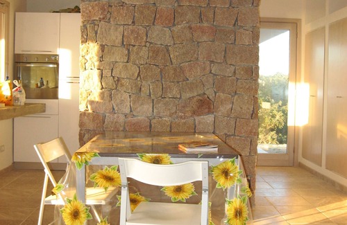 Santa Reparata Villa | Charming beach front villa, private garden, sea view with breath-taking sunsets either from inside/outside the house