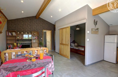 Genilac Cottage | Charming Cottage with Private Terrace, Garden, and Modern Amenities in Genilac