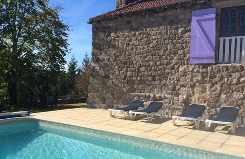 Cros-de-Georand Other | Charming Farmhouse in Cros-de-Géorand with Swimming Pool