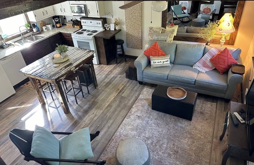 Laurel Springs Other | Charming farmhouse with 3 bedrooms and WiFi, AC by mountain stream and pond