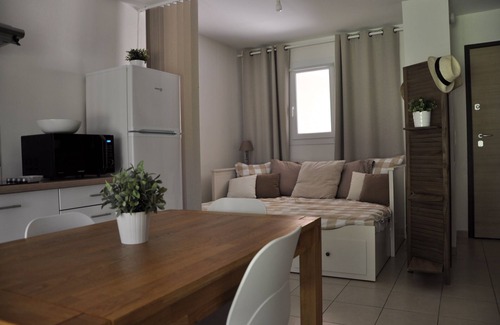 Santa-Lucia-di-Moriani Apartment | Charming apartment with large terrace and private pool 5 minutes from the beach