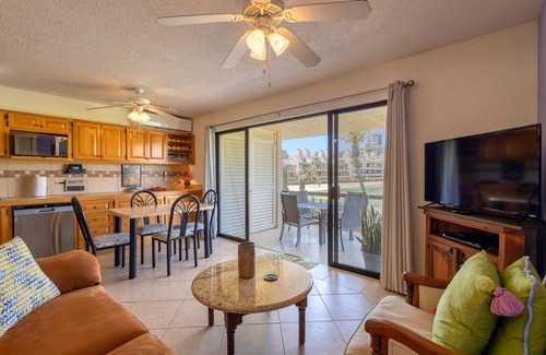 Campo de Golf Fonatur Apartment | Charming golf-view condo with pool, hot tub, terrace & WiFi