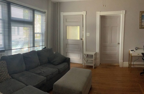 Glens Falls Apartment | Charming Ground floor 2-bedroom apartment with WiFi, AC in tranquil Glens Falls