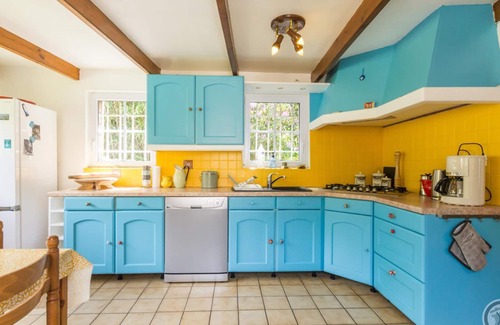 Fermanville Cottage | Charming Historic Home with Garden, Near Port and Nature Trails, Ideal for a Peaceful Getaway