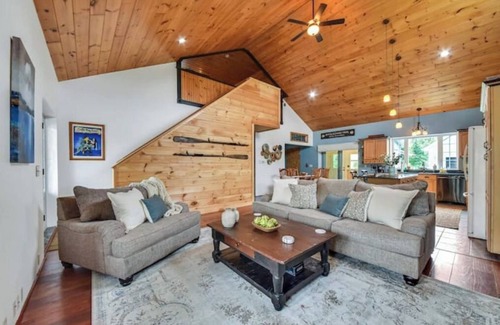 Greenville House | Charming home is short walk to downtown and Moosehead Lake. Large yard & garage.