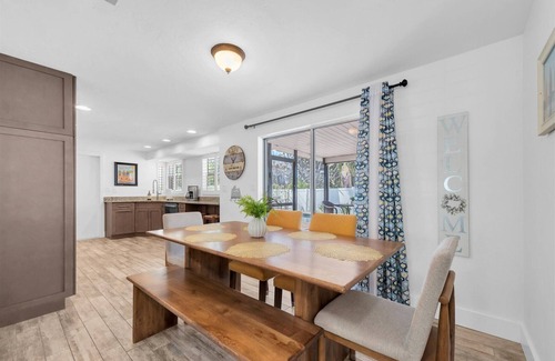 Anna Maria House | Charming house with private heated pool, lanai. Great location to beach & shops