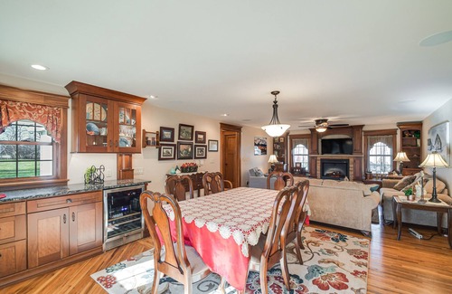 Manchester House | Charming Manchester Retreat w/Patio & Fireplace!