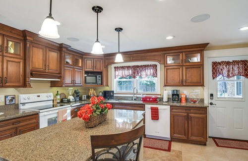 Manchester House | Charming Manchester Retreat w/Patio & Fireplace!