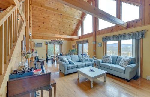 Oak Hill House | Charming New York Chalet with Hot Tub and Game Room!