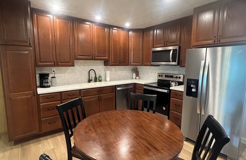 Xenia House | Charming single-story house perfect for getaways or extended stays.