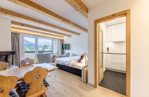 Champfer Apartment | Charming Studio facing Piz Rosatsch