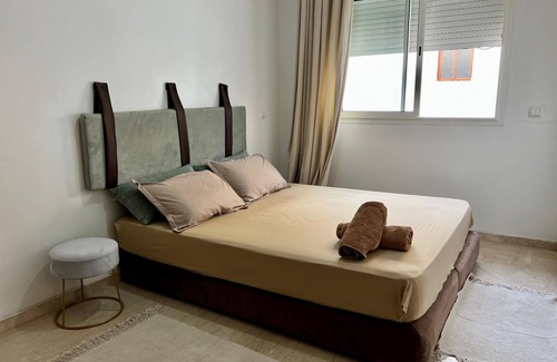 Bourgogne Apartment | Charming studio in bourgone near Marina & Hassan 2 View, Casablanca with AC