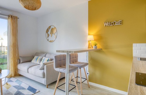 Coupvray Apartment | Charming studio w/ garden and parking, 5 min to Disneyland Paris - Welkeys