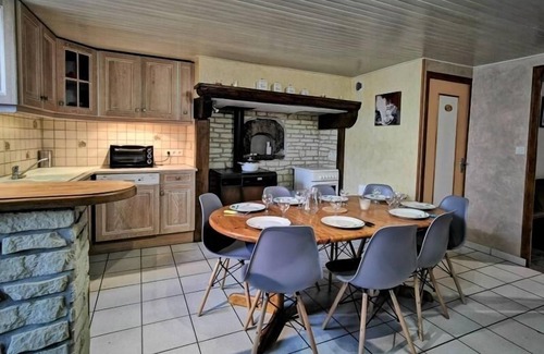 Mazeyrat-Aurouze Cottage | Charming Village House with Private Courtyard, Near Allier Gorges and Marquis de La Fayette's Birthplace