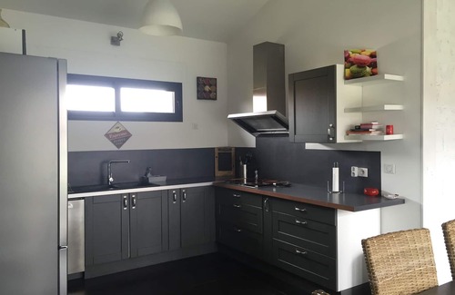 Saint-Michel-Escalus House | CHARMING WOODEN HOUSE ON ONE LEVEL WITH HEATED SWIMMING POOL