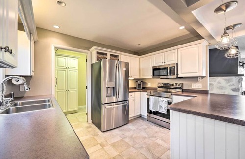 Dewittville Condo | Charming waterfront 3-bedroom condo with pool!