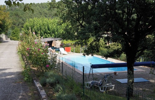 Chassiers Apartment | Chassiers, Southern Ardèche, 30m² apartment, for 4 people max and shared pool