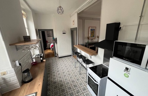 Auxerre Apartment | Chez Aristide, 3 to 7 ppl flat ideally located in Auxerre city center.