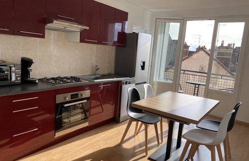 Sainte-Savine Apartment | Chez Julien,lumineux-accueillant-spasieux