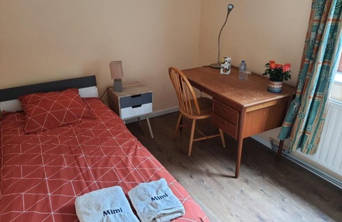 Sint-Lambrechts-Woluwe Bed & Breakfast | Chez Mimi - chambre vue jardin