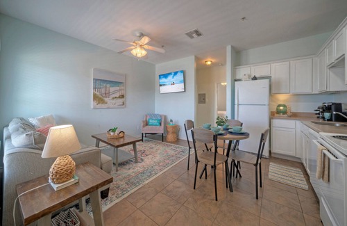 Port Aransas Condo | Chic 1BR Condo | Pet-Friendly, Golf Cart Zone