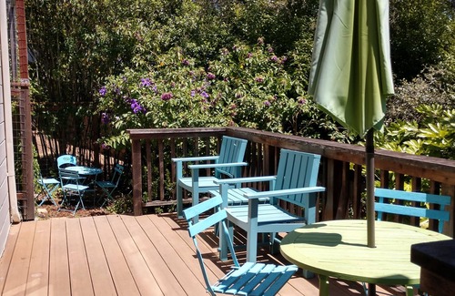 Thousand Oaks Apartment | Chic 4 rm 1 bed retreat, No Berkeley area, WiFi, private deck, near UC, nature,