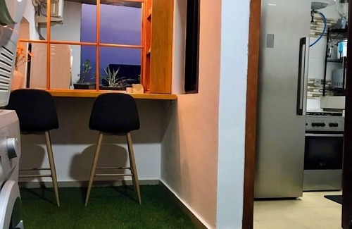 Angre Apartment | Chic & Clean 1bedroom apartment connected to ALEXA in cool Abidjan with AC, WiFi