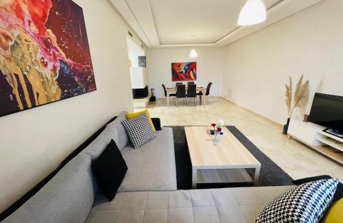 Nouaceur Apartment | Chic & cosy Flat Near Airport lockbox fast wifi