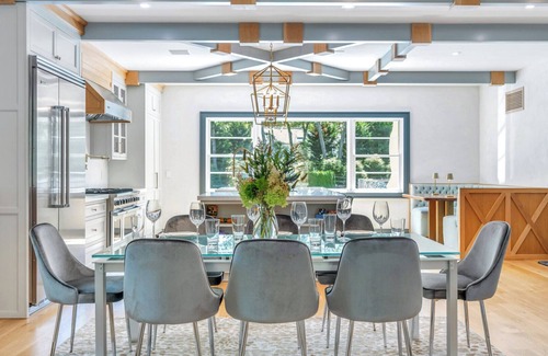 Hampton Bays House | Chic Hampton Bays Oasis with Pool, Hot Tub & Resort-Style Living, Steps to.