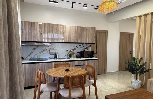 The 5th Settlement Condo | Chic Studio 3 with WiFi, AC in lovely New Cairo City