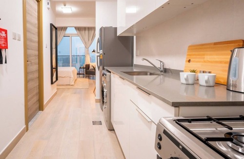 Dubai Apartment | Chic studio with amazing open view