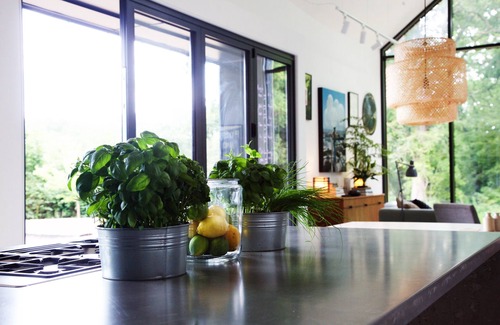 Abbess Roding House | Chill @ architect designed home with wild swimming