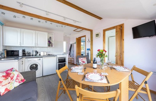 Hayle Ski Chalet | ChyAnTowan - Two bedroom beach chalet 5 minute walk across dunes to Hayle Beach