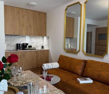 Krynica-Zdroj Apartment | Cicha 12 18a2 Apartament The Royal Suite Górski z garażem podziemnym w centrum