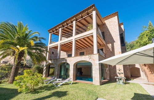 Fornalutx Villa | CIRCE - Stunning townhouse with an indoors heated pool in the mountains. Free WiFi